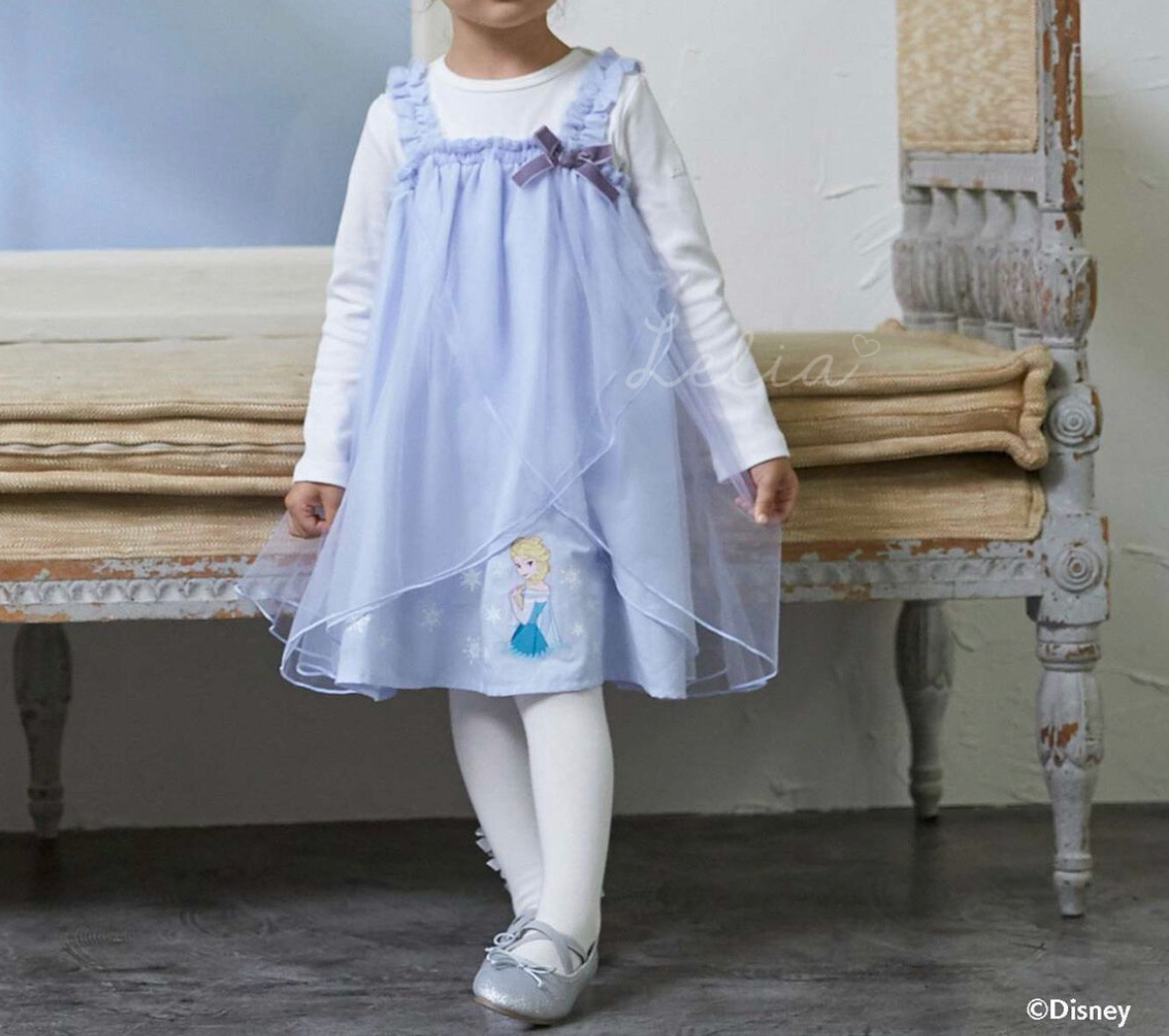 ▫️返貨中▫️Petitmain x Disney Elsa連身裙