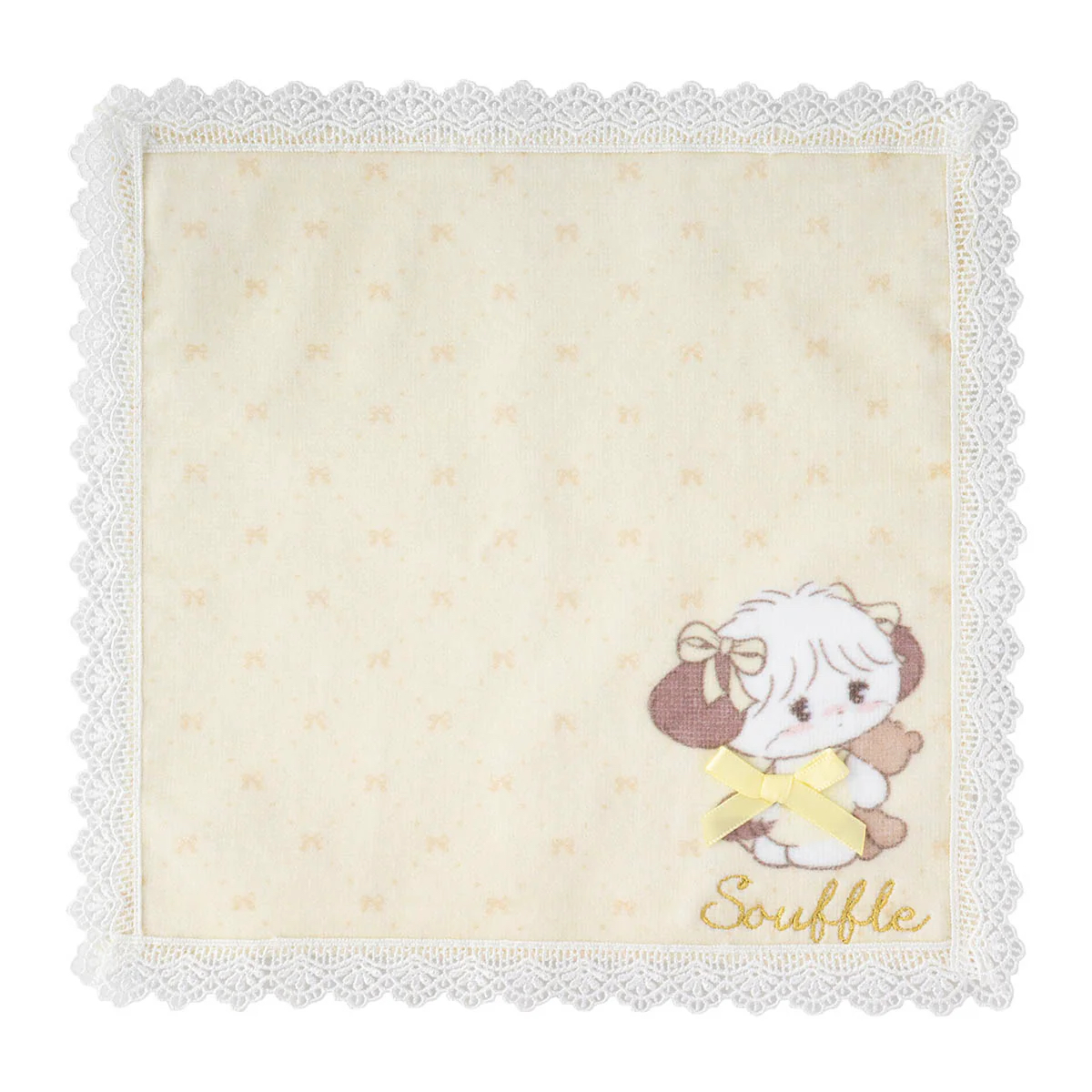 🎀【預訂】 Lil ala mode 蕾絲手巾  Souffle 