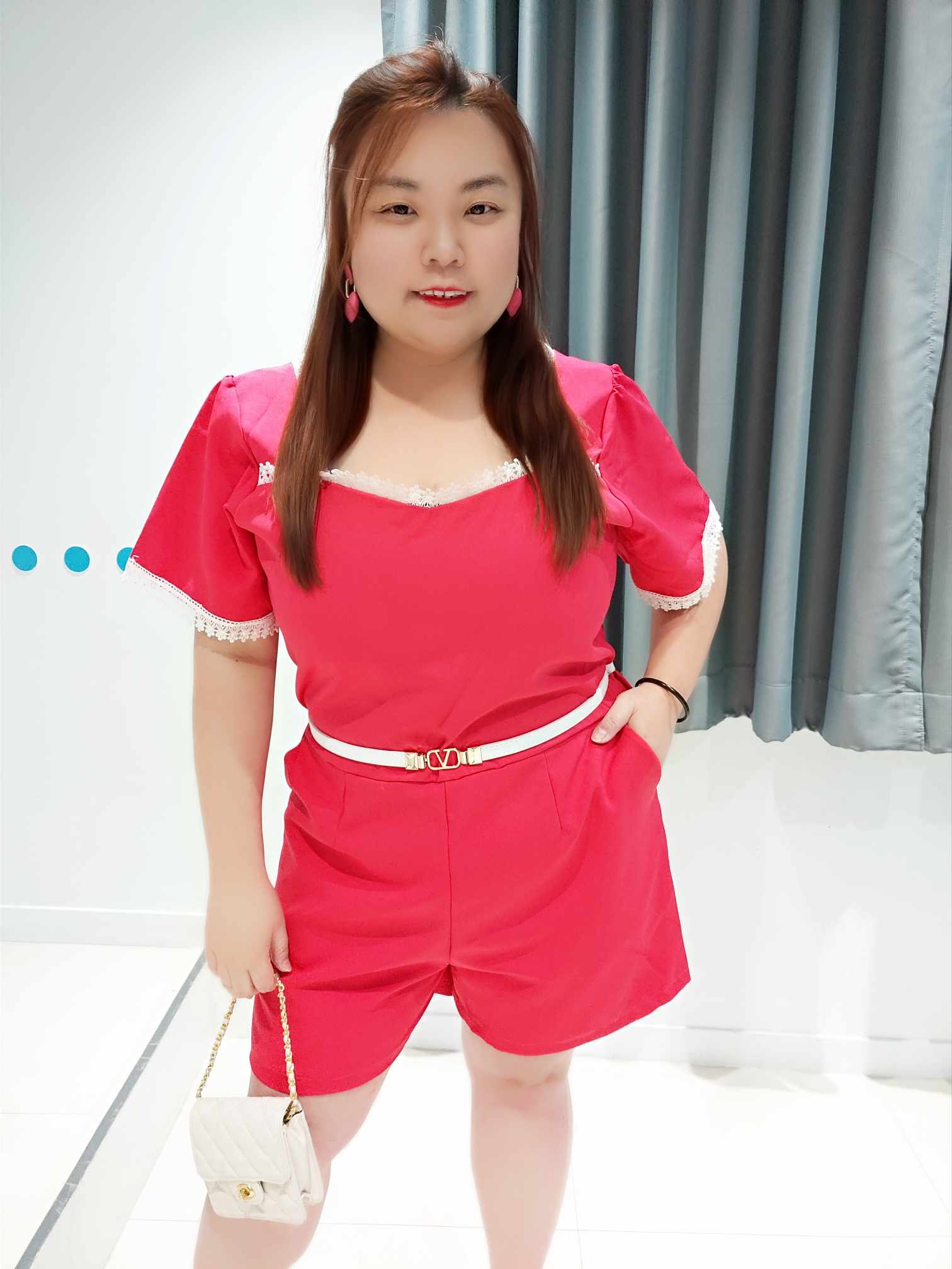 ENA05 TMD10 蕾丝边连体裤