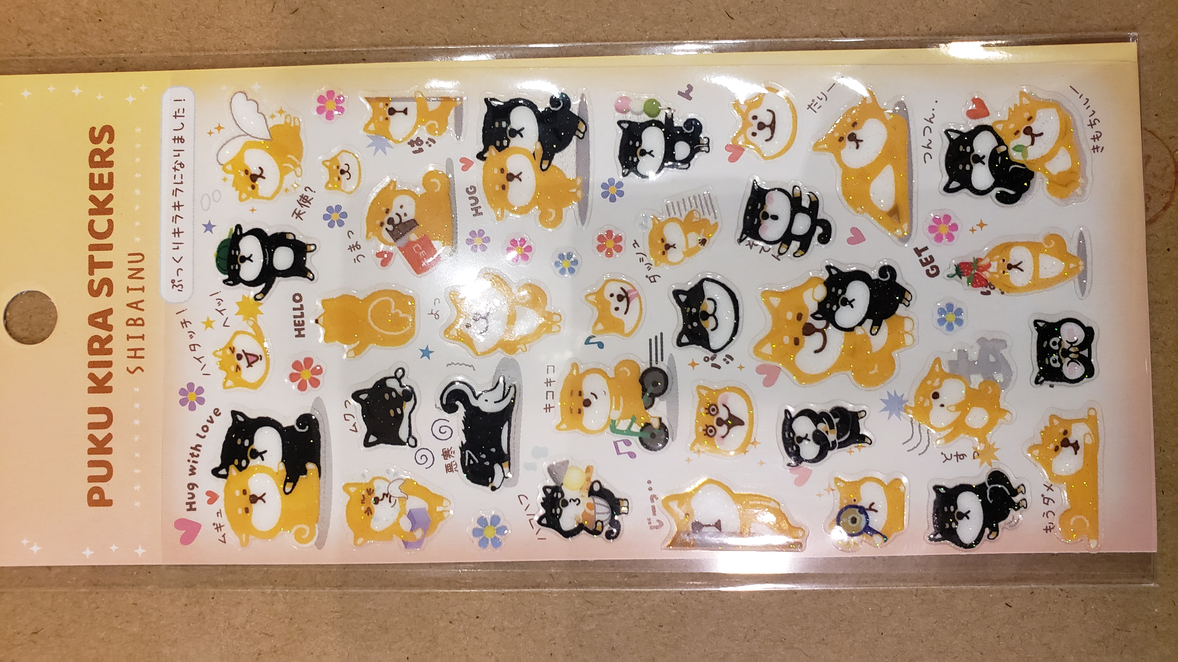 PUKU KIRA(SHIBAINU)貼紙 t621012