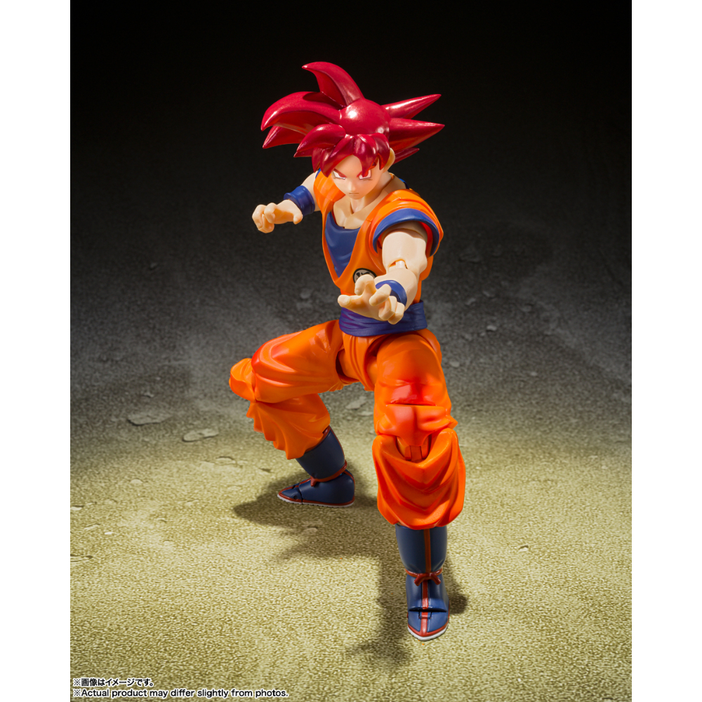 SHF Dragon Ball Super God Son Goku Instilled with Light of Righteous Hearts