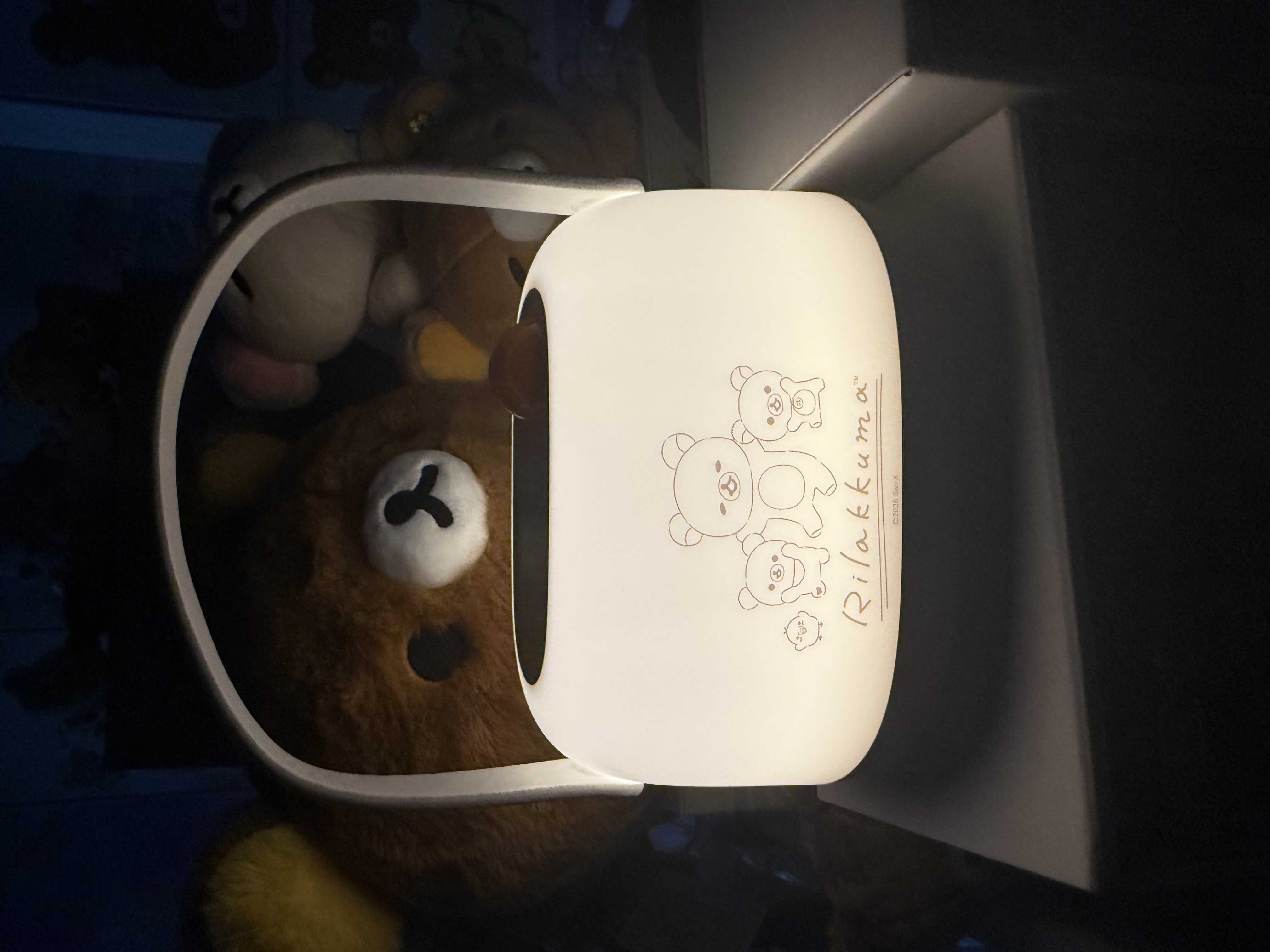 （留意！此商品只限順豐到香港及澳門） 《現貨》全新Rilakkuma Led小夜燈