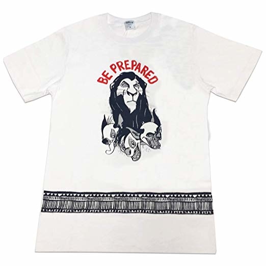 [現貨] DISNEY SHORT SLEEVES T-SHIRT~LION KING (WHITE)