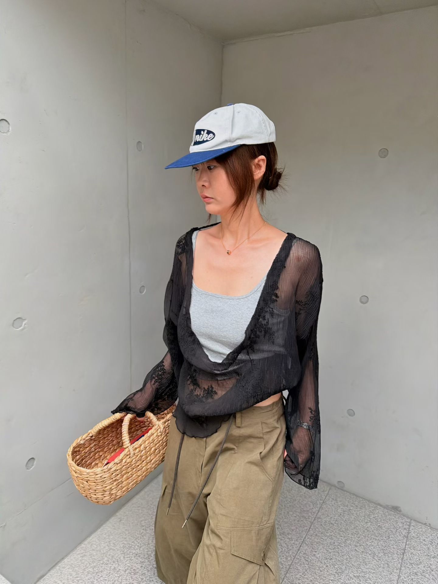 🇰🇷東大門女裝 | lace flower blouse