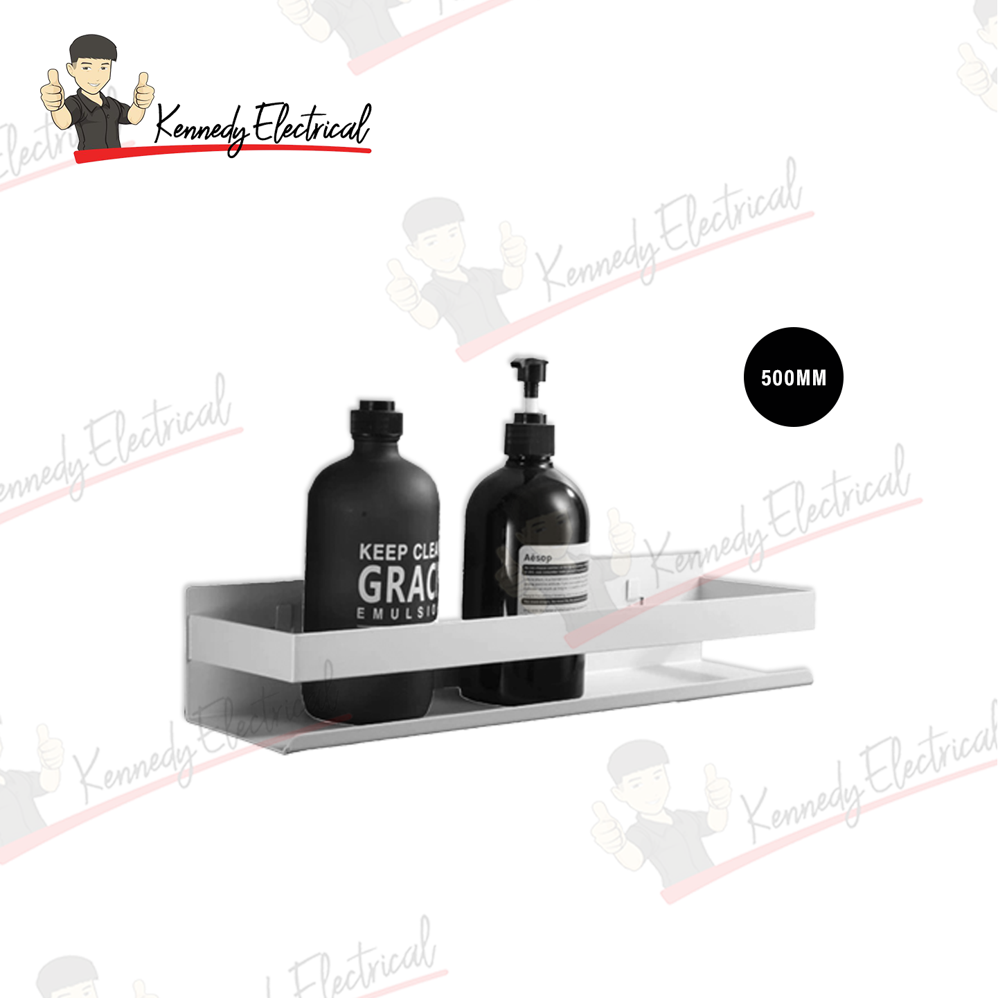 Otosani Sus304# Stainless Steel Shelf 500Mm (White) R5-06