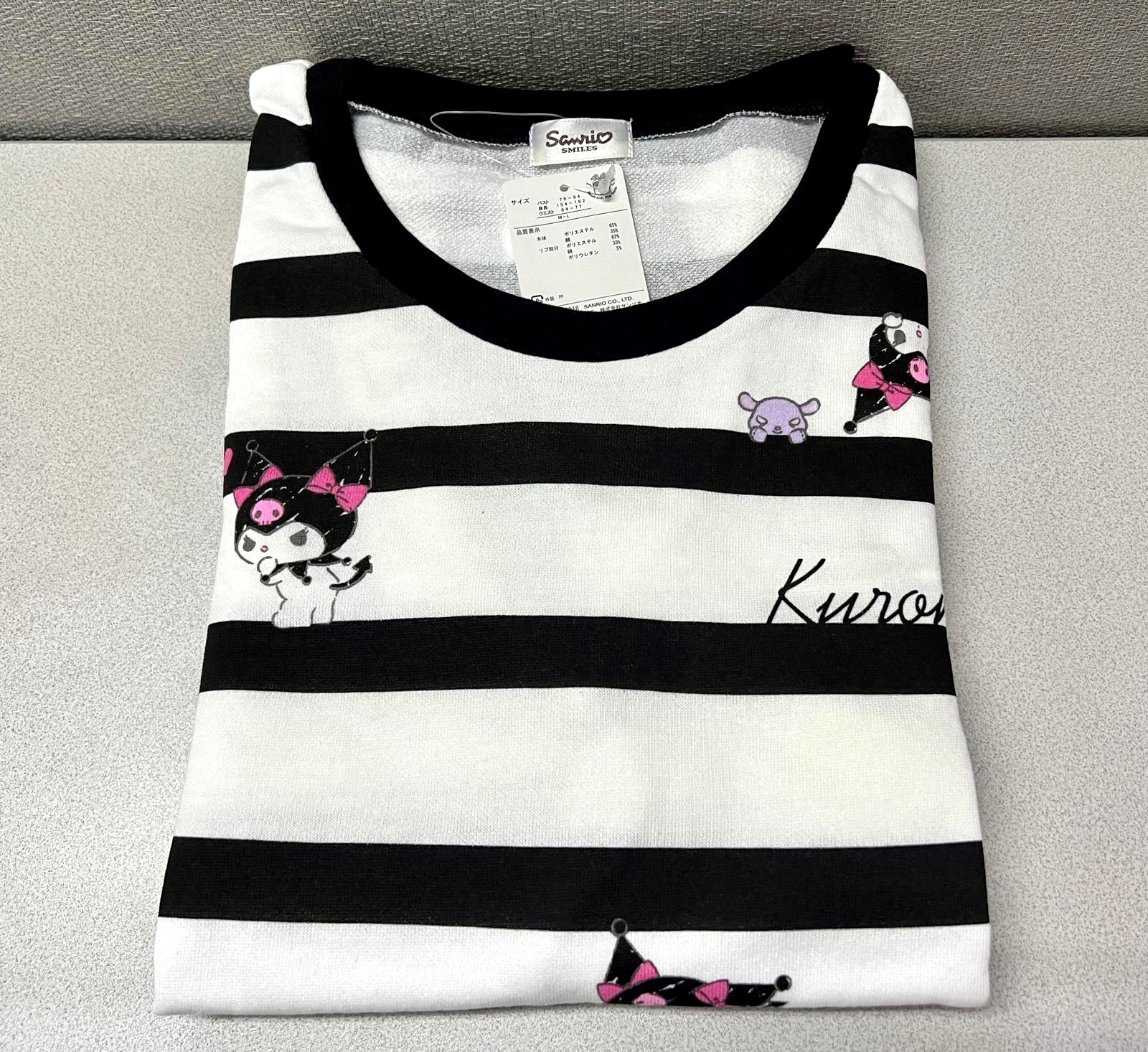 🎌日本直送🎌Kuromi 短衫長褲 家居服套裝