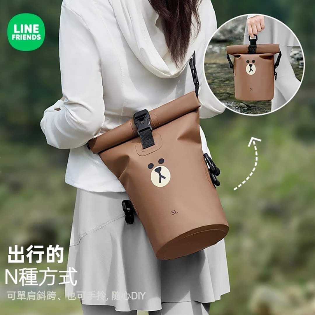 LINE FRIENDS運動防水收納袋