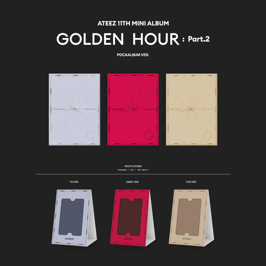 ATEEZ - 11TH MINI ALBUM [GOLDEN HOUR : PART.2] - POCA ALBUM VER.
