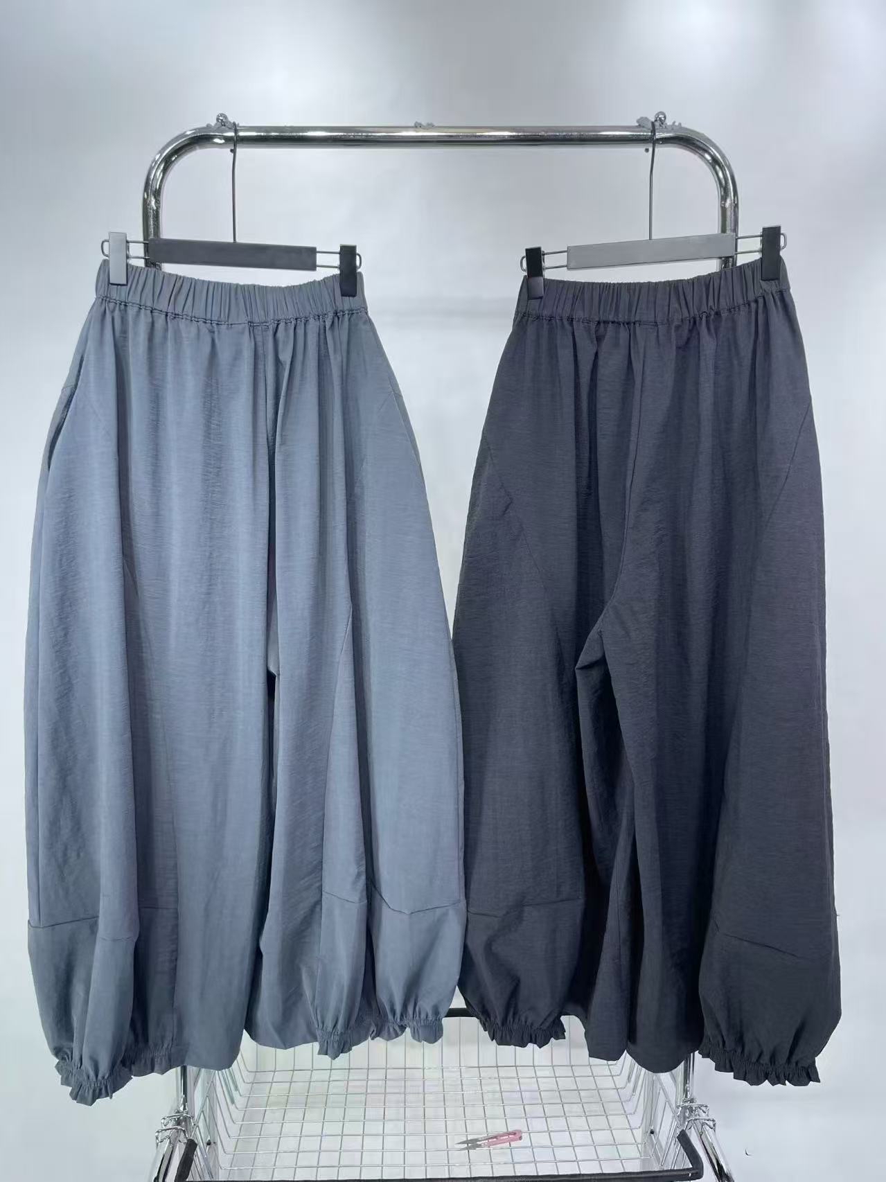 寬鬆燈籠褲休閒長褲