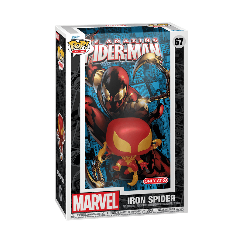 📦訂購 英國代購 Funko POP! Comic Covers The Amazing Spider-Man #529 (Iron Spider) Figure 蜘蛛俠 模型