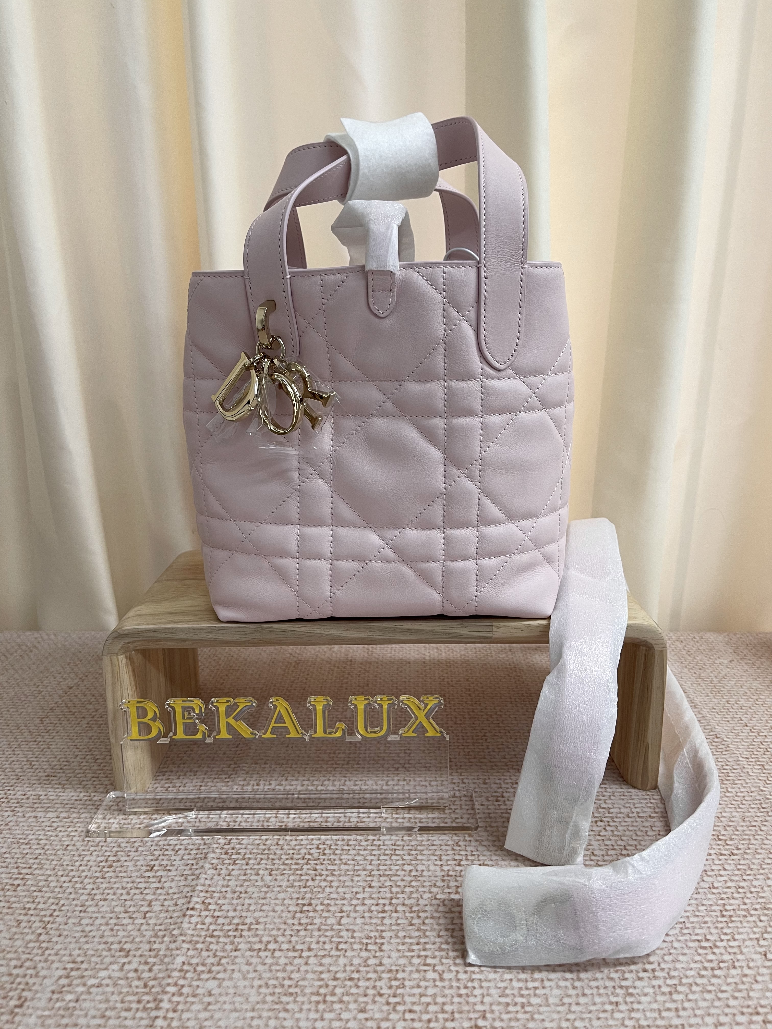 Pre-owned Dior Small Toujours Vertical Tote Bag