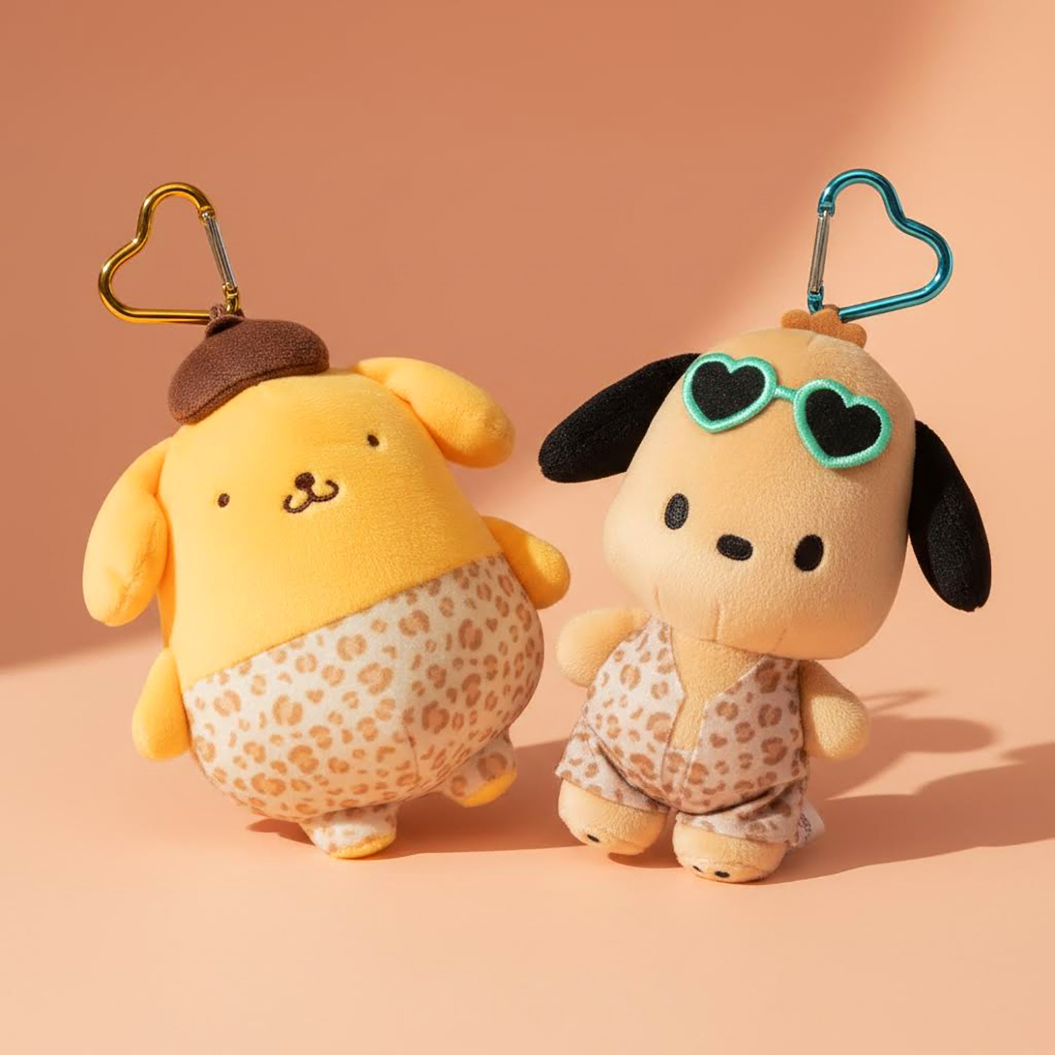 Sanrio - 公仔掛飾 (曬黑布甸狗款)