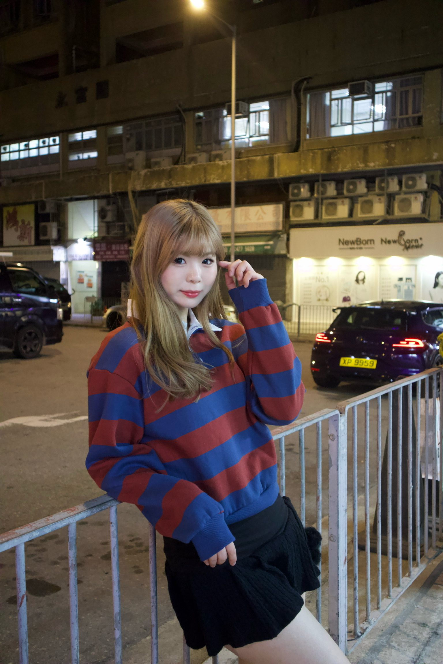 已售罄❌韓國混羊毛棉質polo領hoodie 