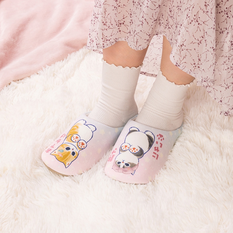 🌸 【預訂】家居拖鞋 STAY HOME! - mofusand 17/7新品