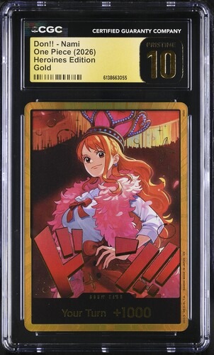 CGC Pristine 10 Don (Nami) EB03