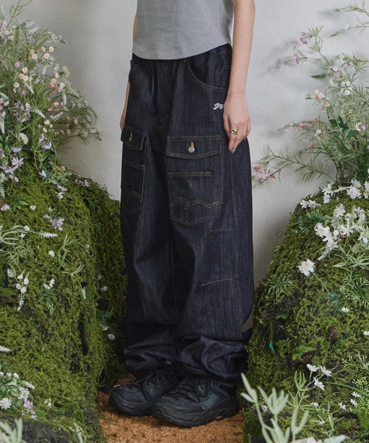 🇰🇷訂購｜tansanmagnesium 26SS｜ Soda Front Big Pocket Denim Pants 