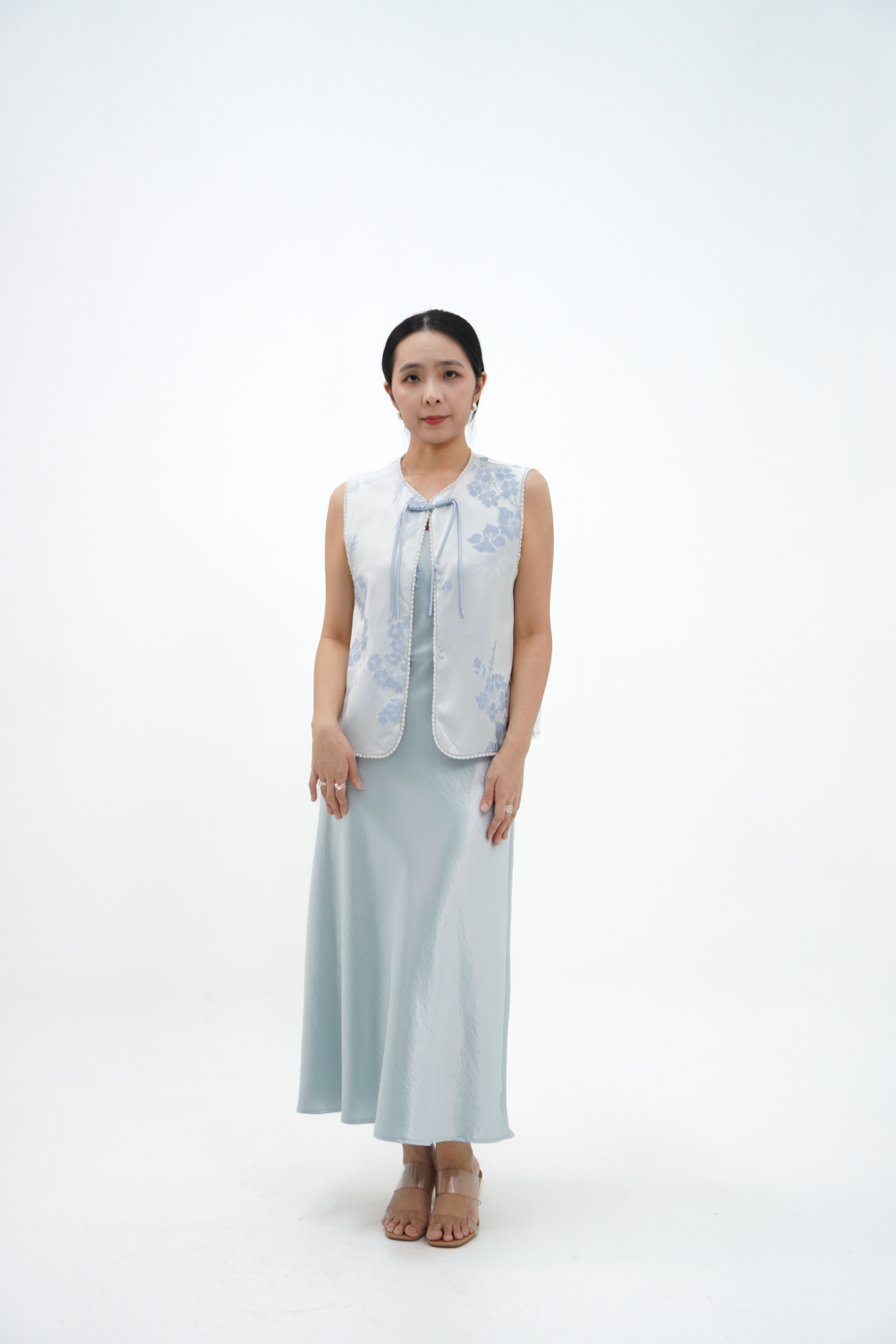 珍珠新中式马甲