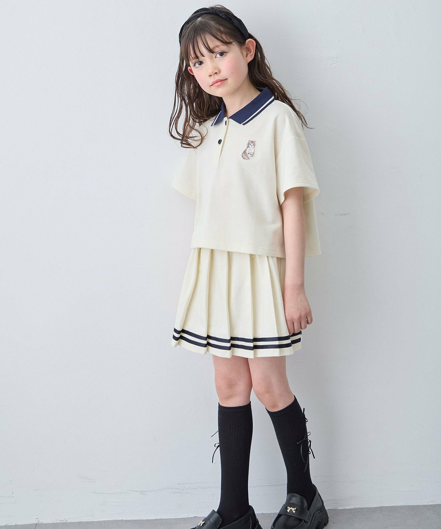 🆕【⭐訂購⭐】🌀 🇯🇵 日本直送 貓咪刺繡 吸濕速乾短款 Polo tee ［3款選］🌀[ELJA-0212][261123]