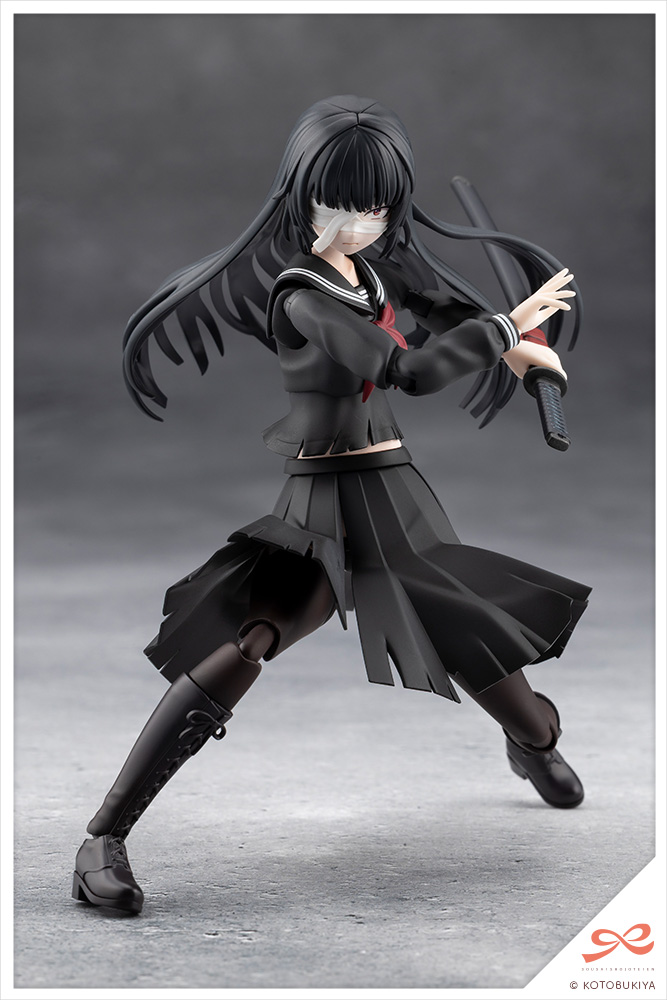 (預訂訂金 $100) (總價 $337) 壽屋 Kotobukiya 創彩少女庭園 藥師寺久遠 篝火真里亞 [戰損Ver.] 模型 (行版) Kuon Yakushiji (KO08485) 