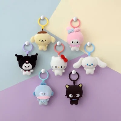 預訂 | 日本版 Sanrio × PuniCommu 大頭公仔掛件