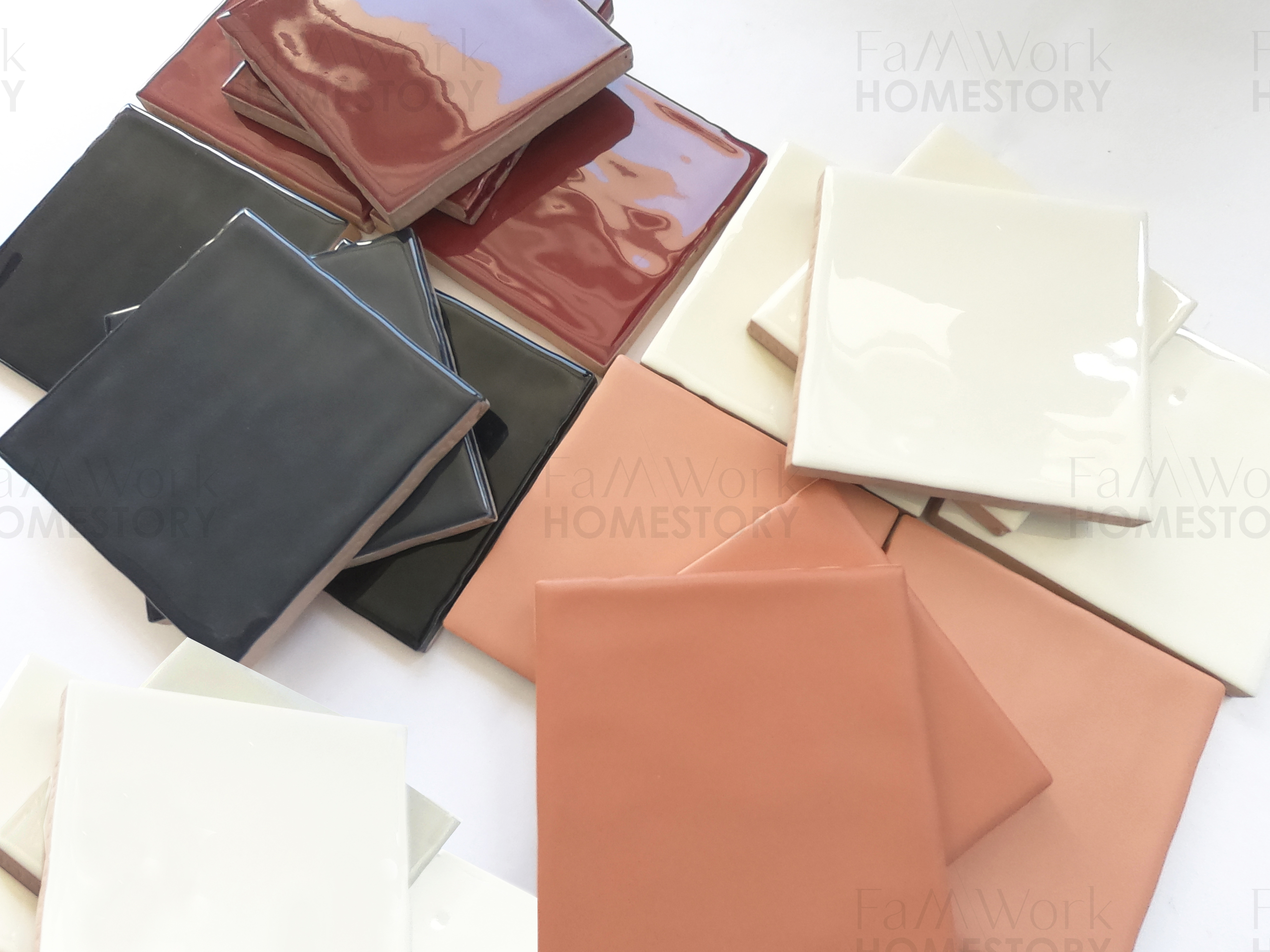 Rustic Hues 100 Square Tile