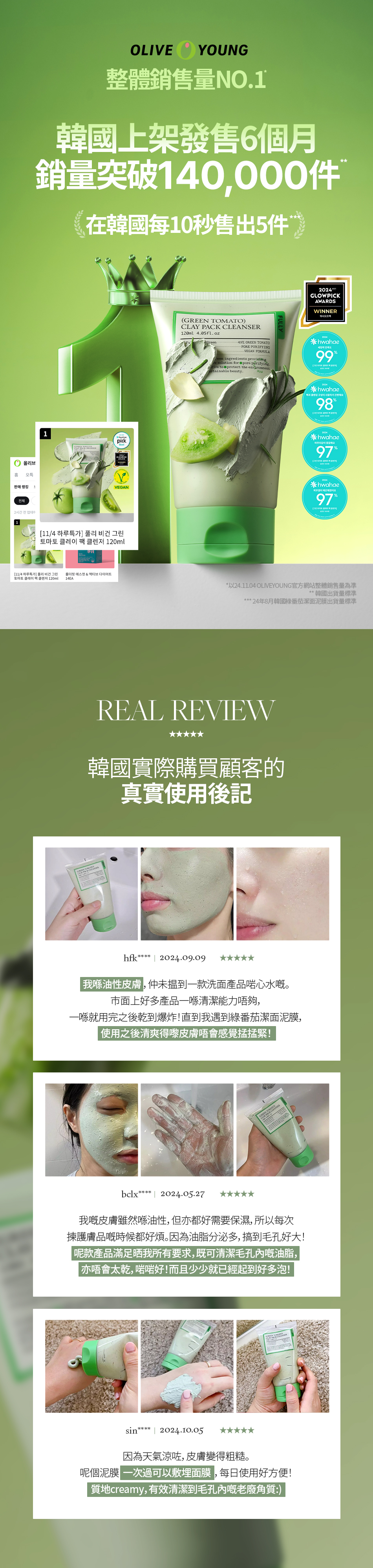 FULLY 綠番茄潔面泥膜 GREEN TOMATO CLEANSER 120ML [預計9月中出貨]