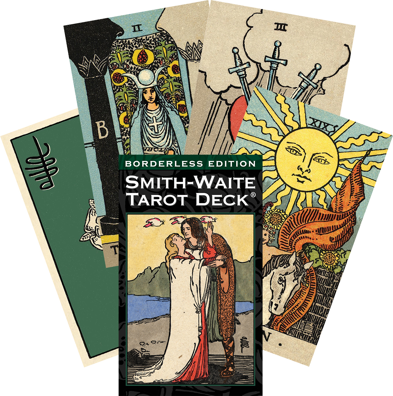 Smith Waite Tarot Borderless 史密斯偉特百年紀念版塔羅無邊框版
