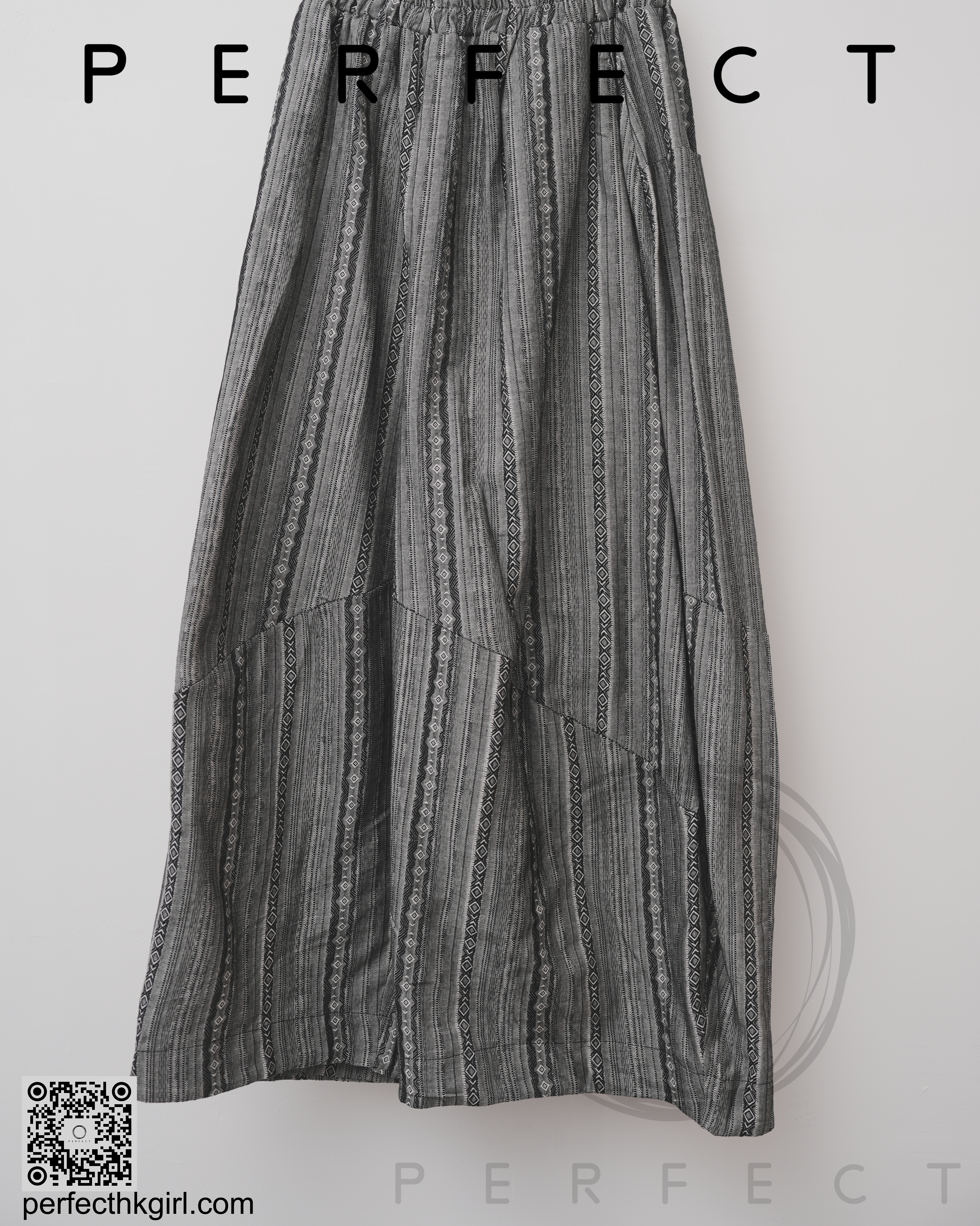 P0046_免皺關刀民族褲（顯瘦黑色）