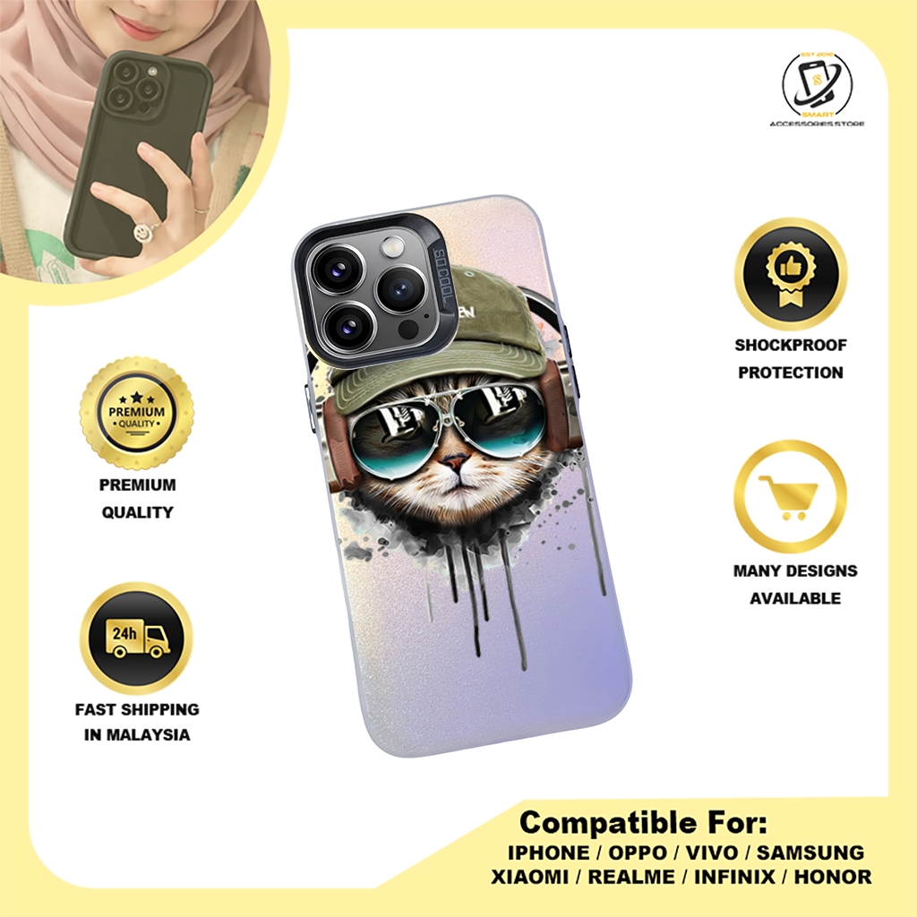 IMD CASE PHONE FOR HONOR - DESIGN CAT C