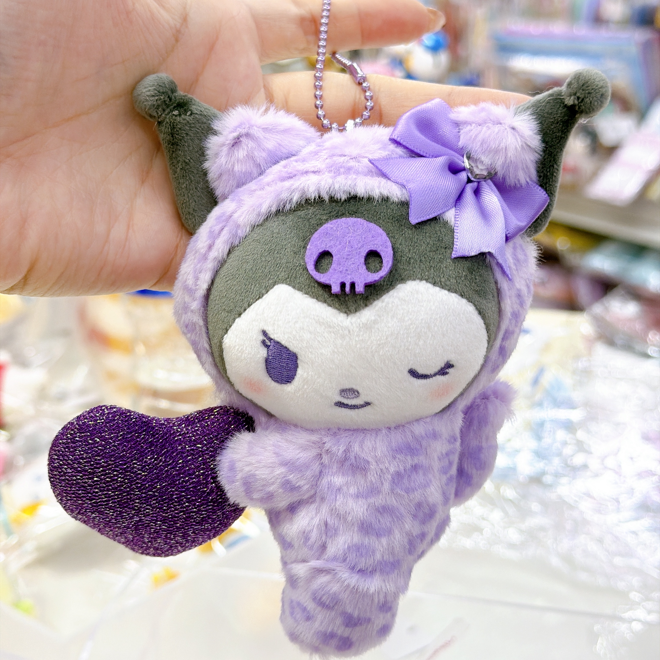 日本直送 Sanrio 心心豹紋貓貓系列掛飾