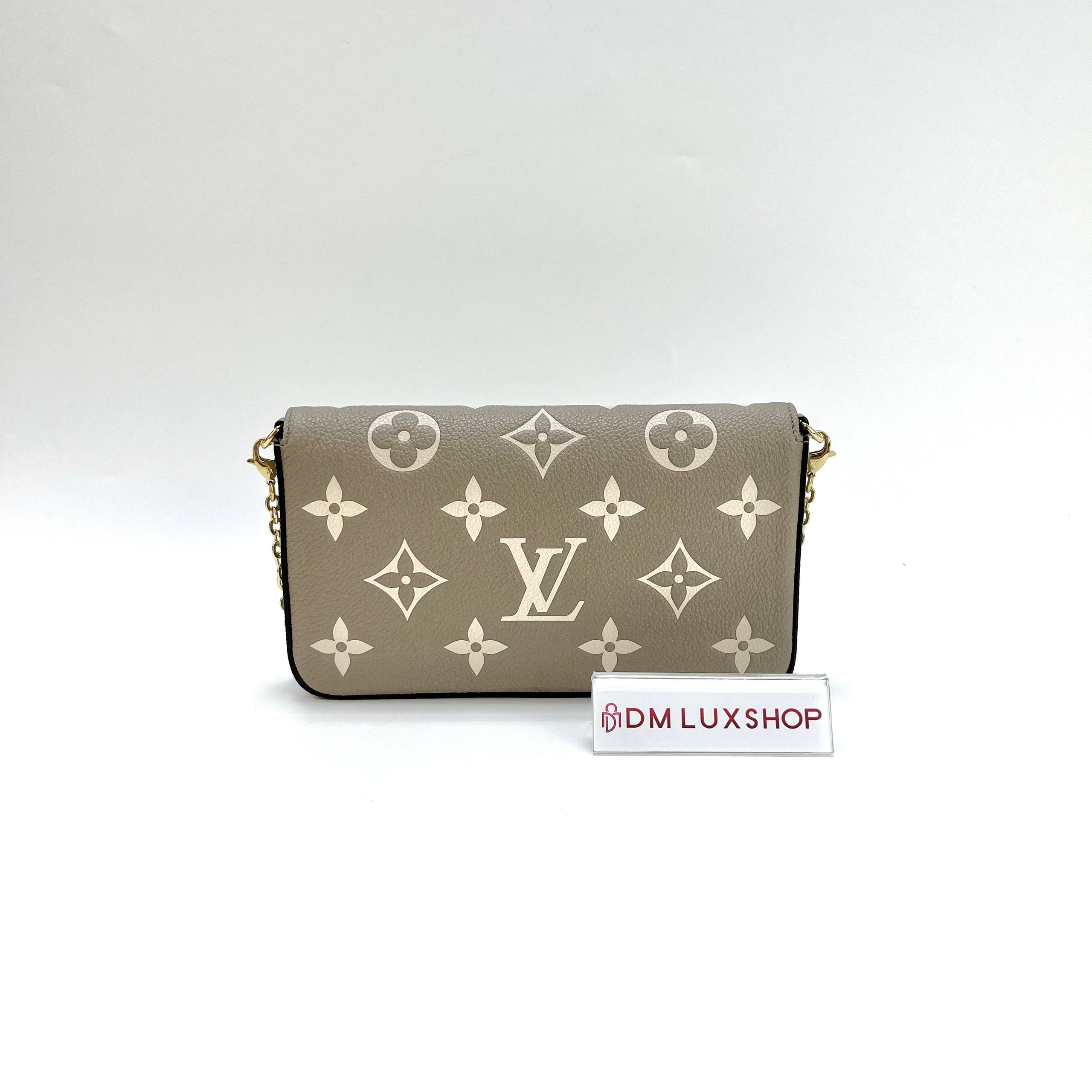 LV Bicolor Empreinte Felicie GHW
