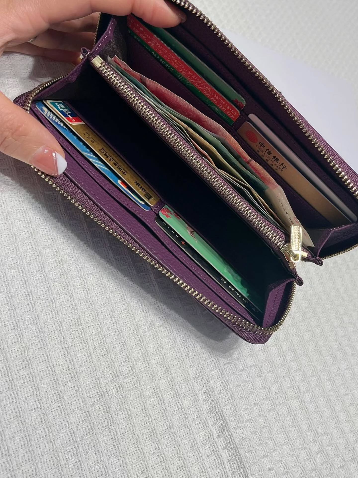 大容量拉链钱包 🇨🇳
