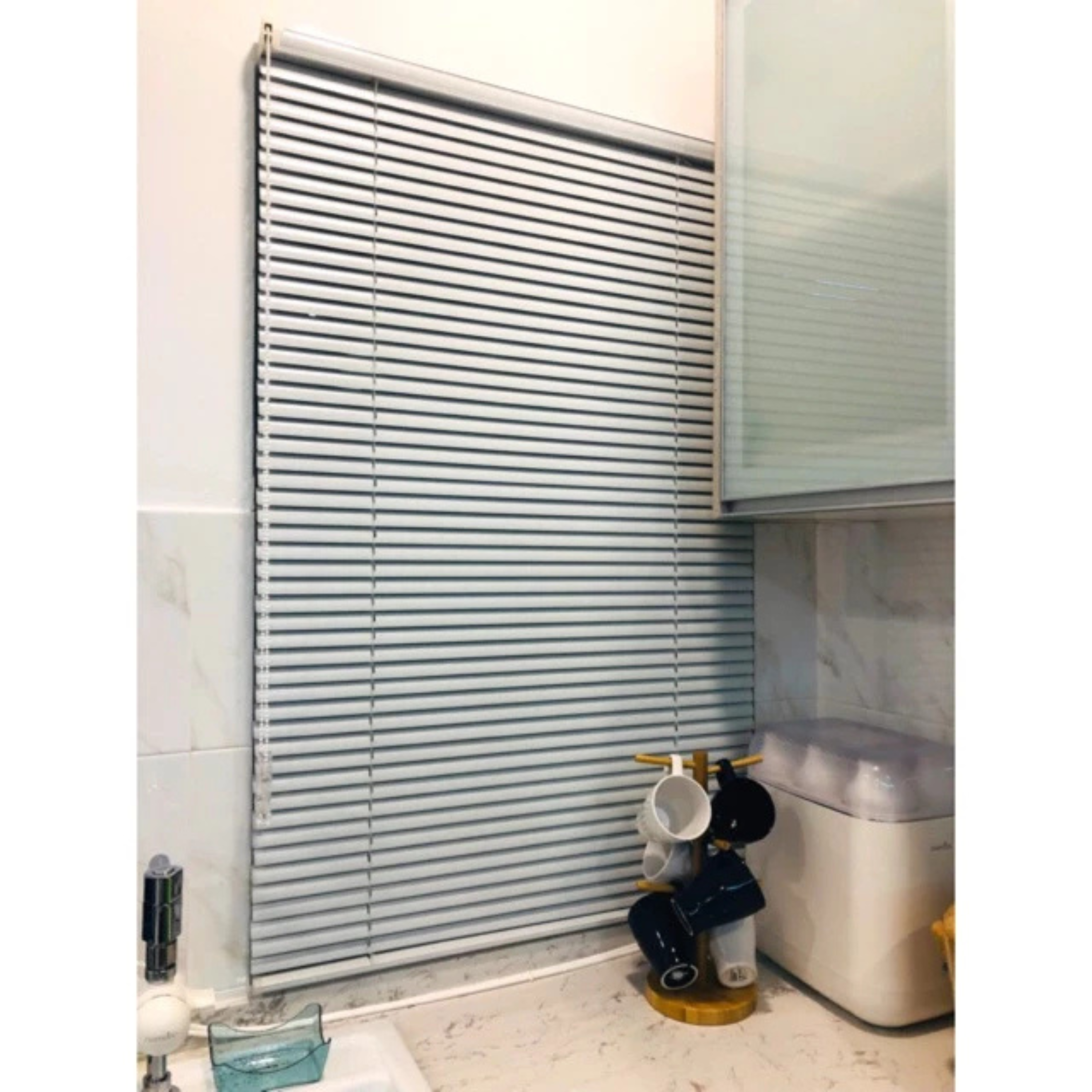 Custom 25mm Aluminium Venetian Blind | Heat Resistant | Friendly Use | Free Consultation | New Rolling System