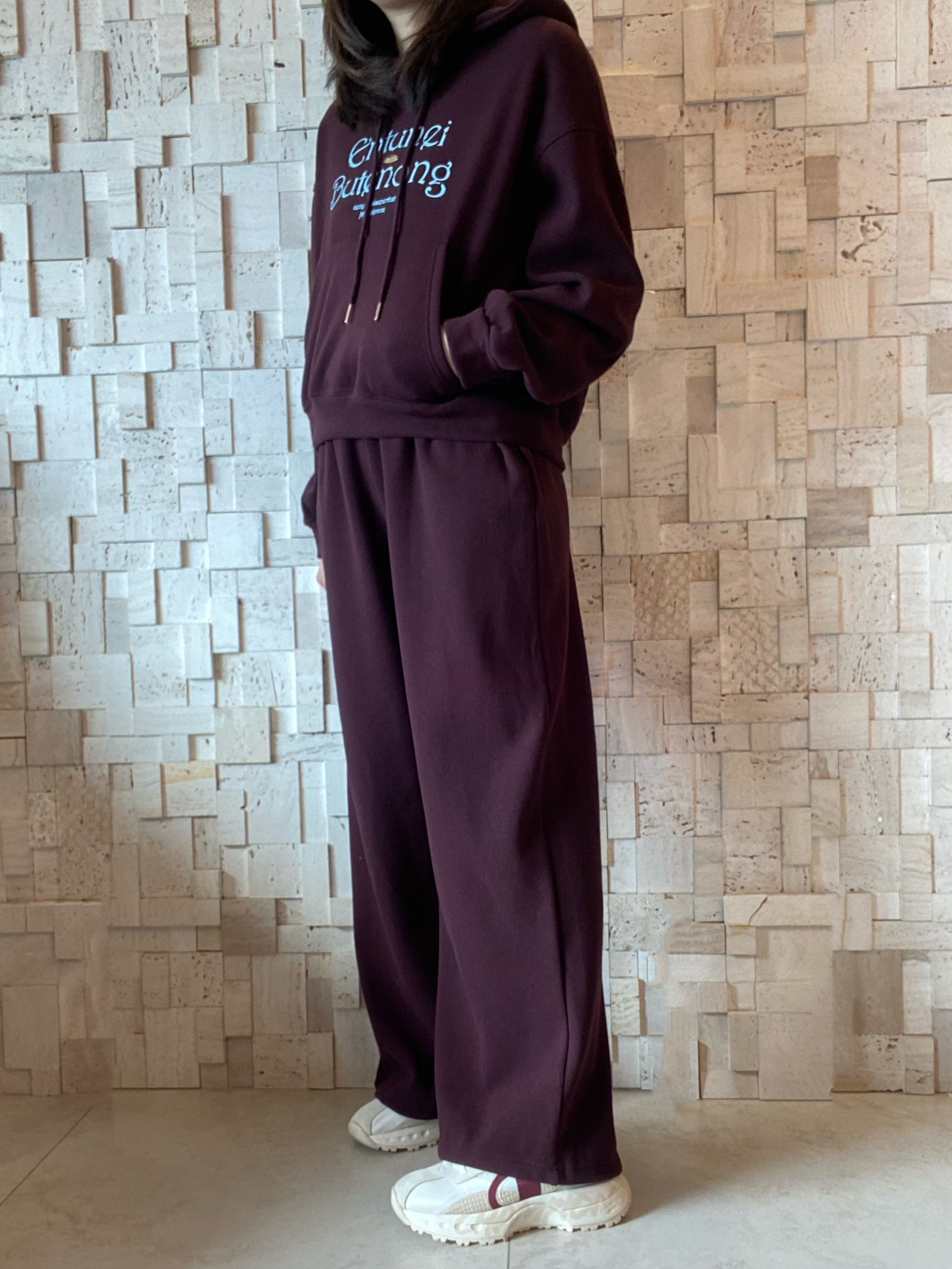 S00349 帶帽衛衣套裝