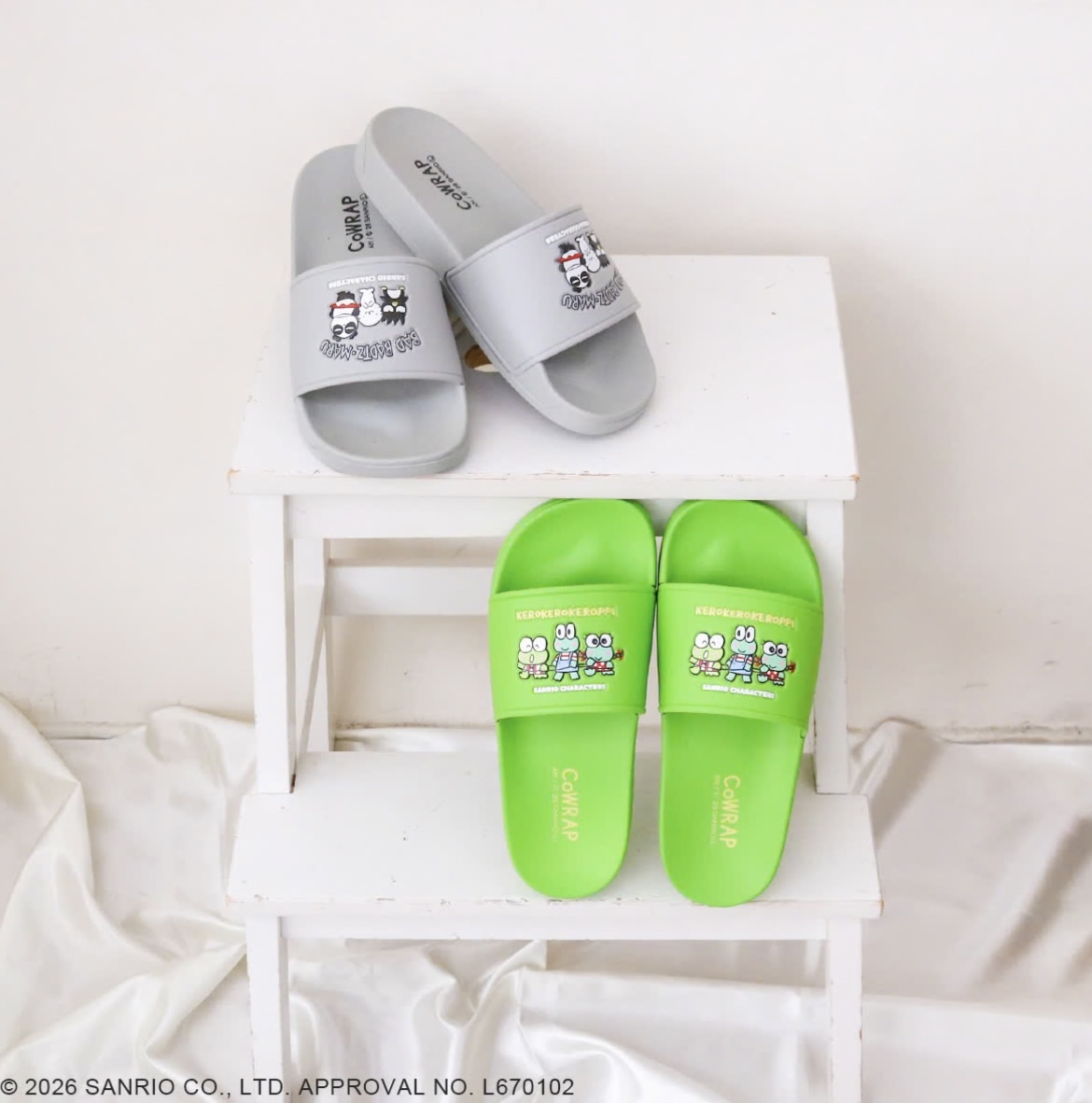 日本預訂📍日本Sanrio可愛圖案夏日拖鞋 1/4日本開售