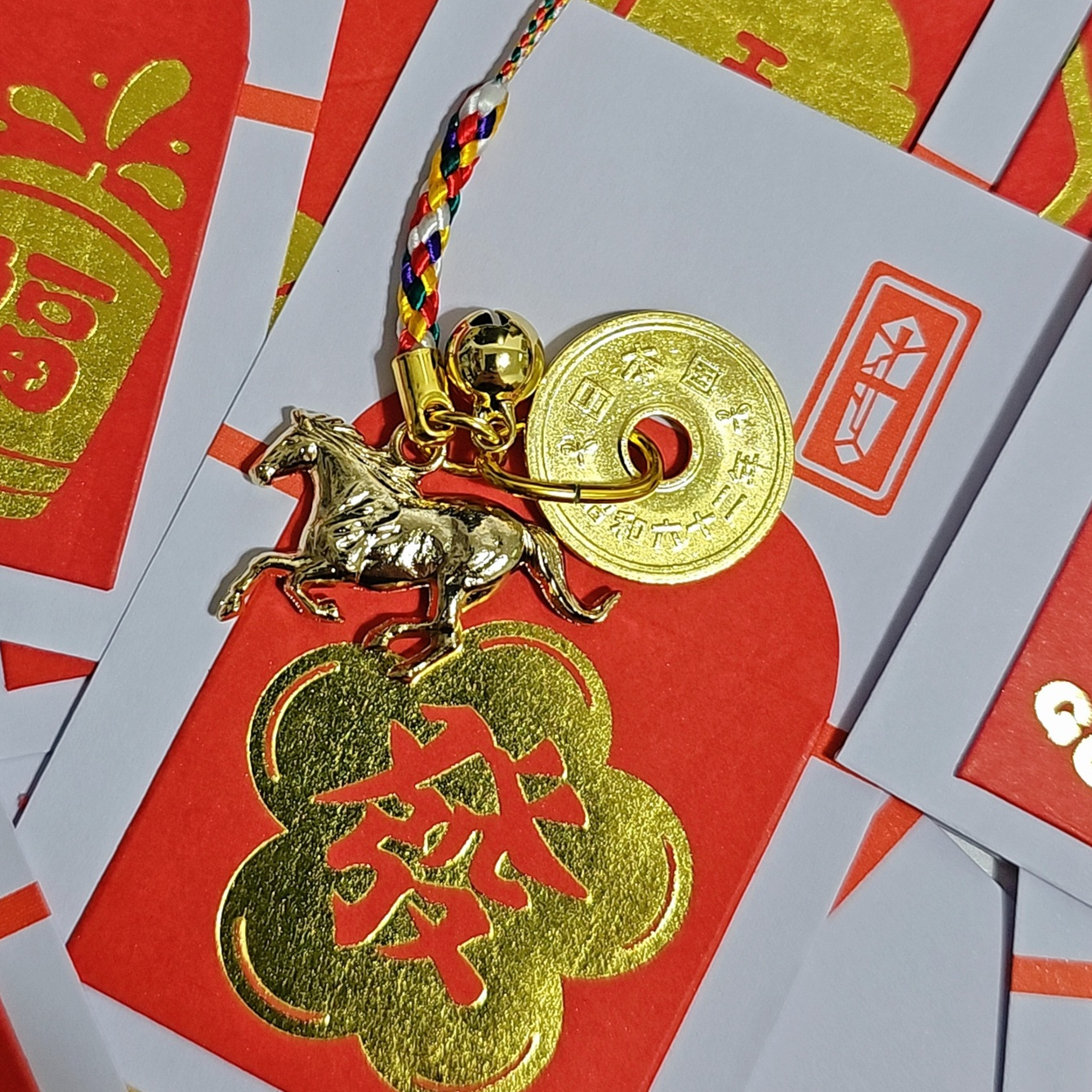 日本製2026馬年 馬到功成開運吊飾