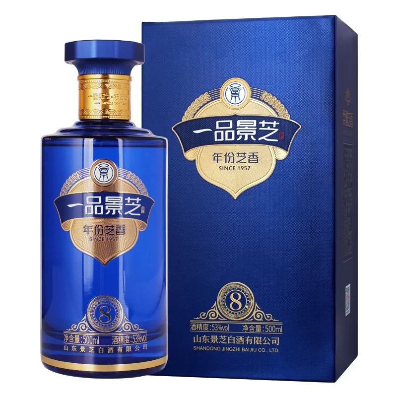 一品景芝·芝香 8年53% 500ml(1 x 6 x 500ml)