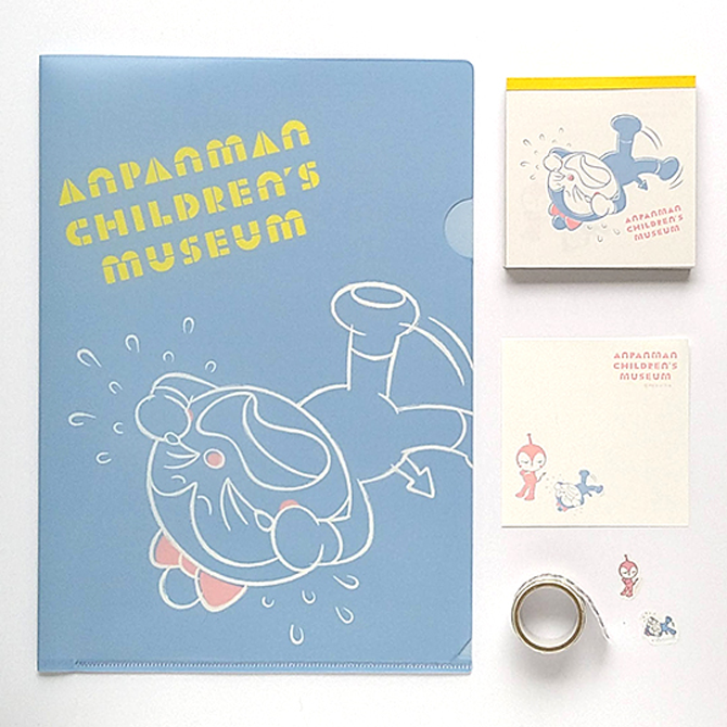 [現貨] [麵包超人館限定] 藍精靈 MT/MEMO PAD/ A4 FILE {TF122082}