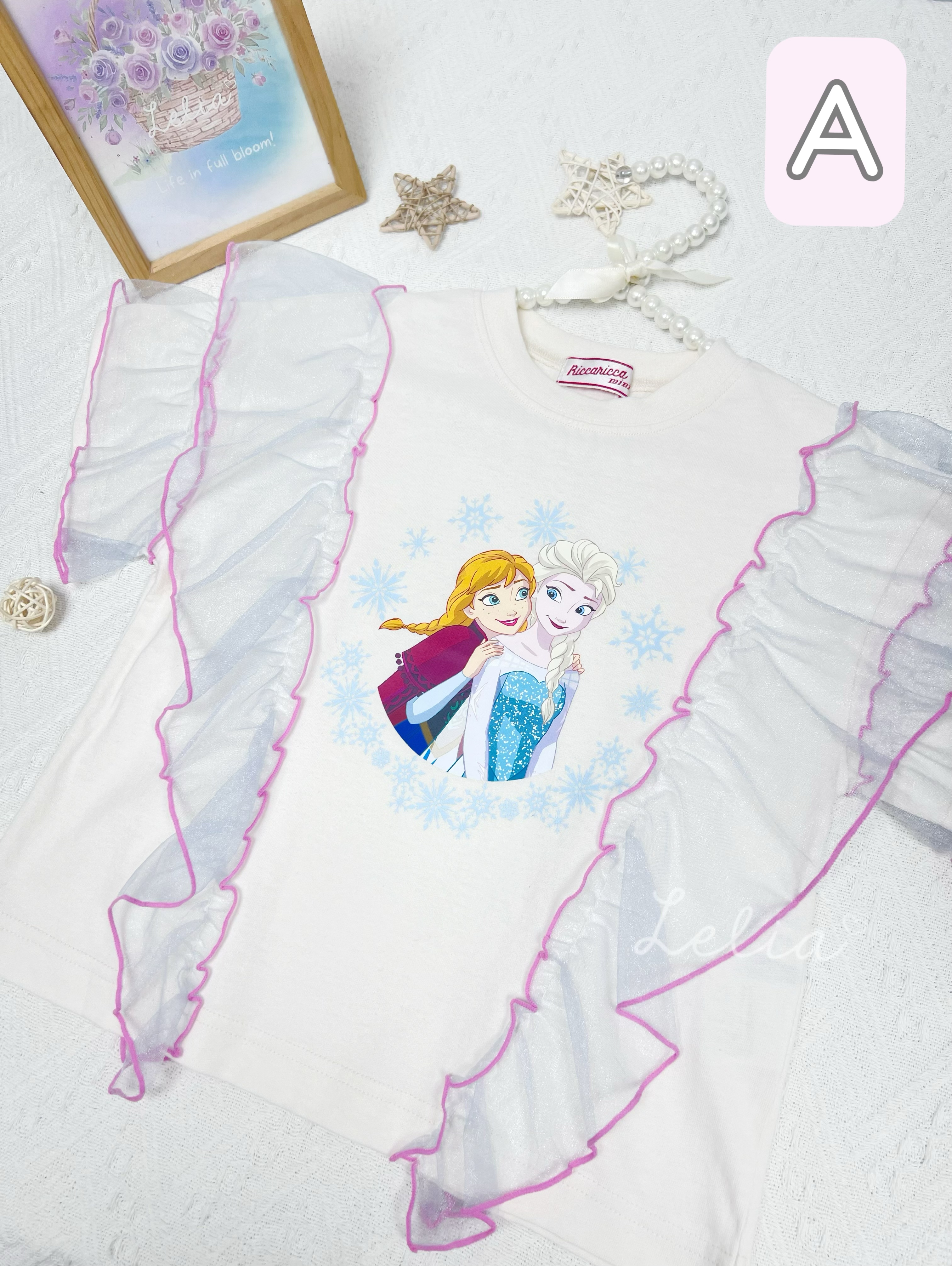 ▫️現貨▫️RiccaRicca Frozen/長髮公主衫（4款）