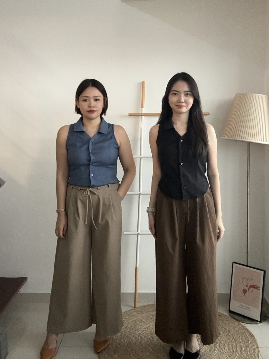 T4111 Halter Neck Sleeveless Top - 4 Colors 