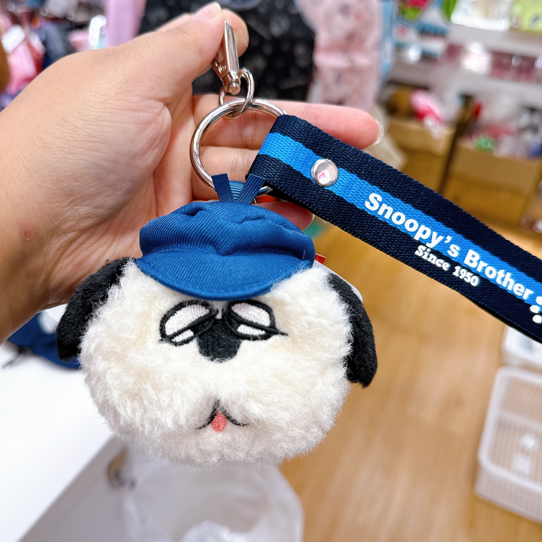 日本直送Snoopy Olaf 公仔掛飾 cap 帽散子包