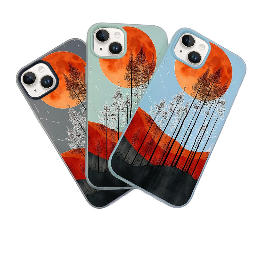 JELLY CASE PHONE FOR IPHONE - DESIGN MOON D