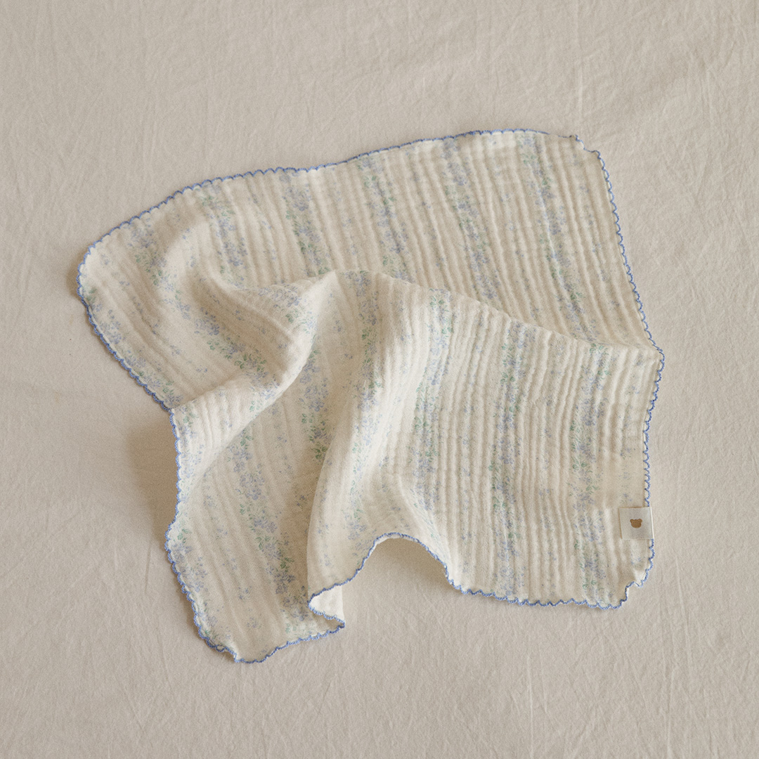 26S/S DTD Flora碎花溫馨系列-棉紗手絹