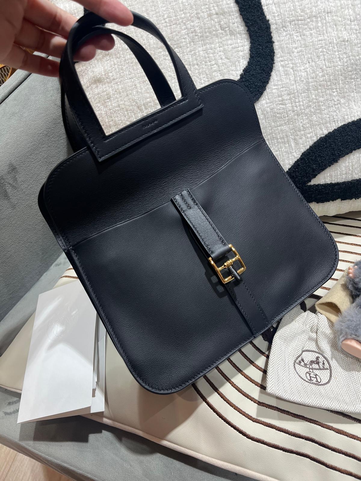  未使用品 Hermes mini halzan,黑金 STAMP K 100%Authentic,Unused 未使用品 ✅專門店收據✅防塵袋✅box