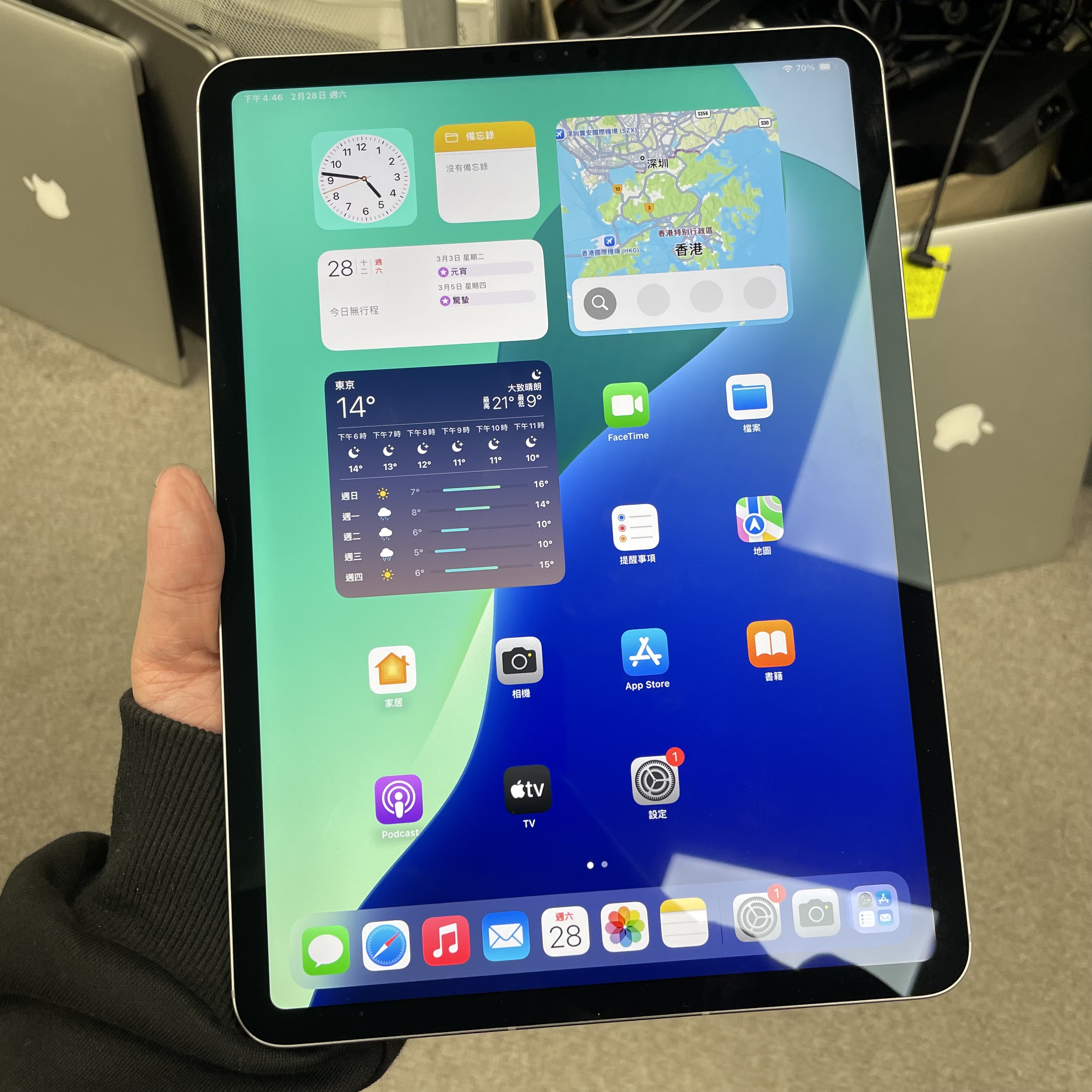 *4445 iPad Pro 4 11吋 M2 完美機 128GB 插卡版 灰色 gray 