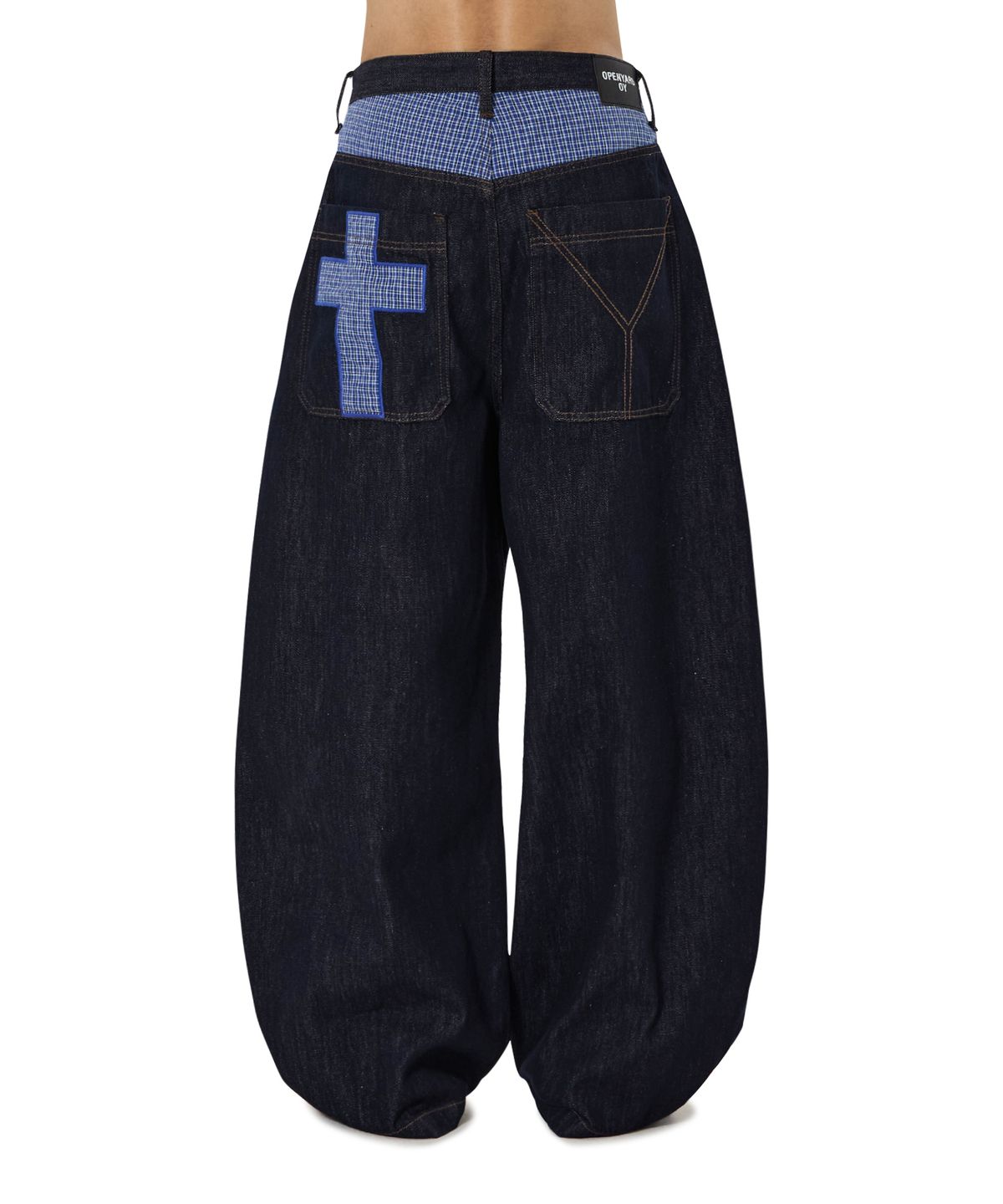 🇰🇷訂購｜OY｜CHECK MIX WIDE VOLUME PANTS 2色 