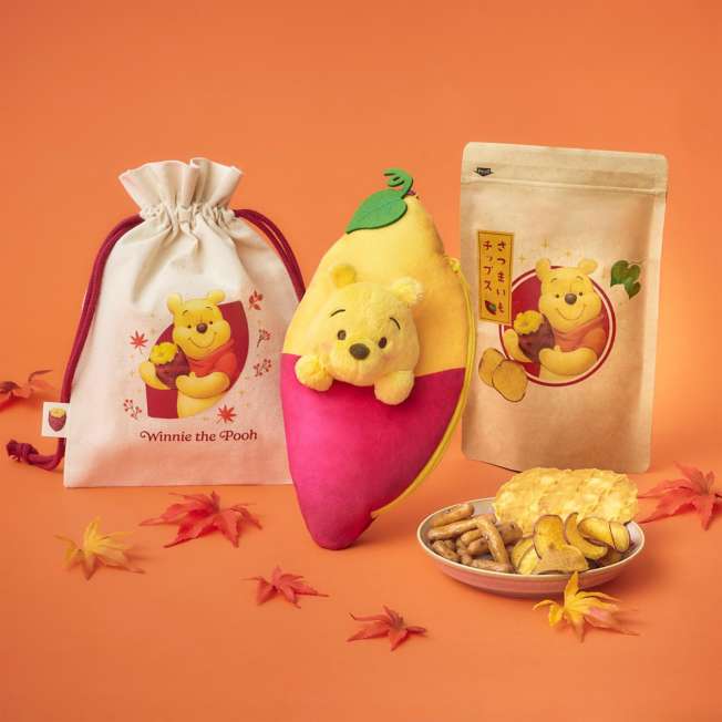 [訂購] [JDS] 🍠 Winnie the Pooh 日本產番薯脆片 賞味期限： 約20日 {TF260857}