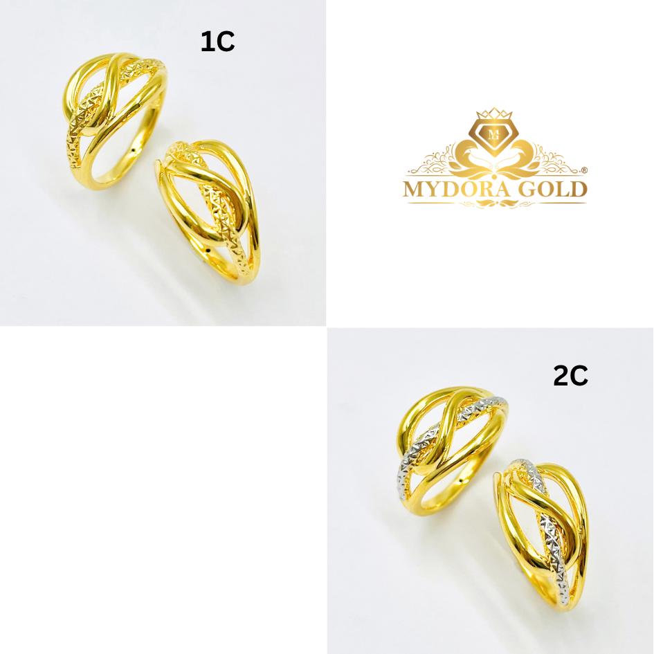 MYDORA Cincin Grace Knot (5G) l EMAS 916/22K