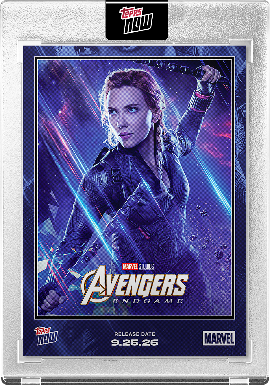 Marvel Avengers: Endgame Encore - 2026 Topps NOW EG01 復仇者終局紀念卡【團購】