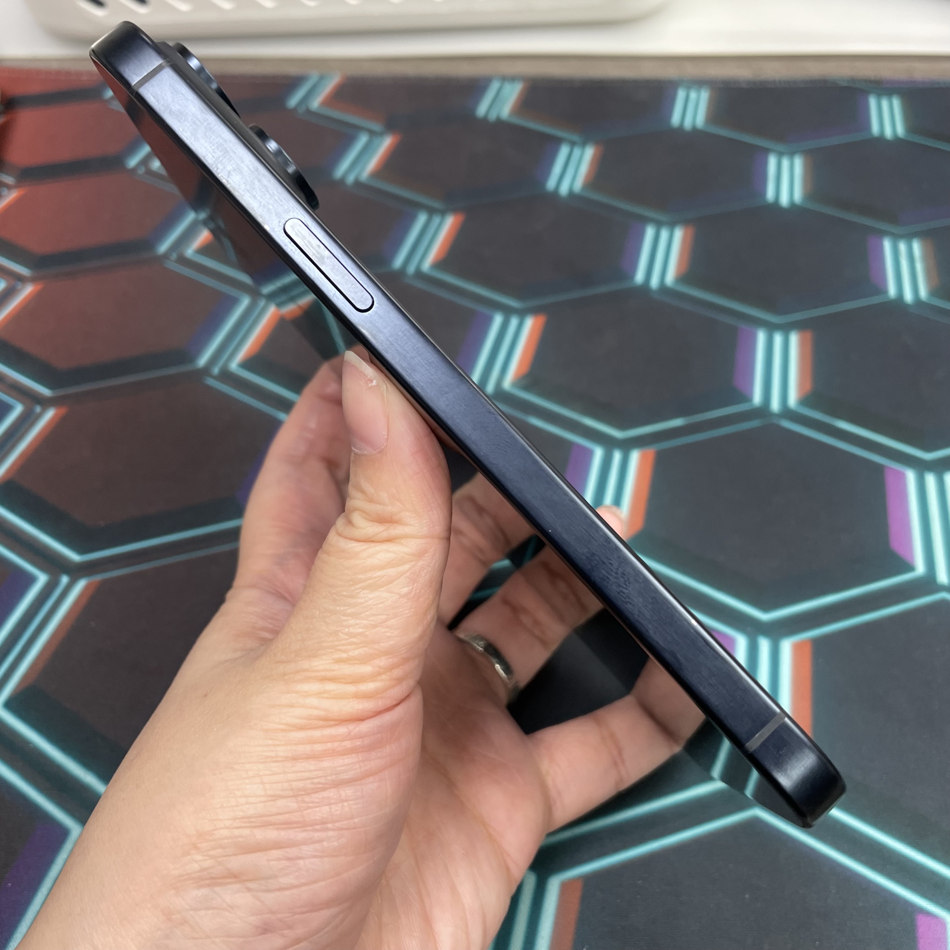 *8055 15 Pro max 完美機 512GB 電87 藍色 blue